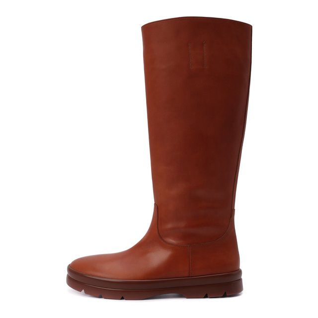 фото Кожаные сапоги the row