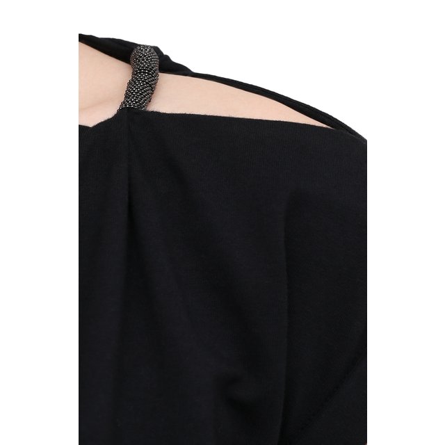 фото Хлопковое платье brunello cucinelli