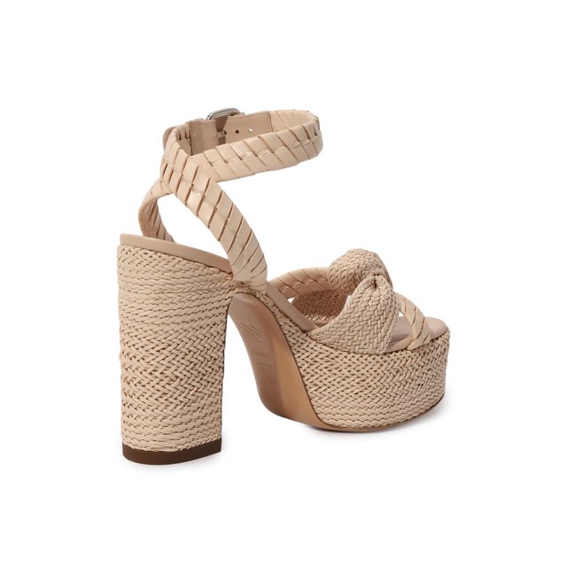 фото Комбинированные босоножки casadei