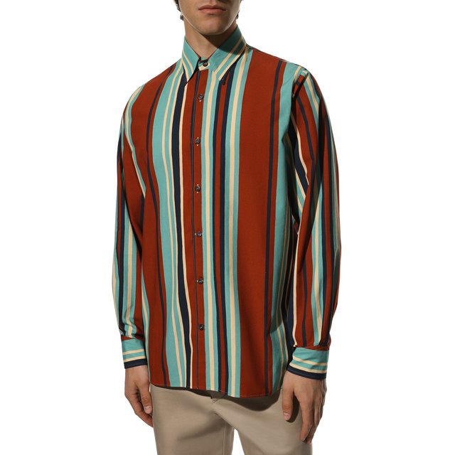 фото Хлопковая рубашка prada