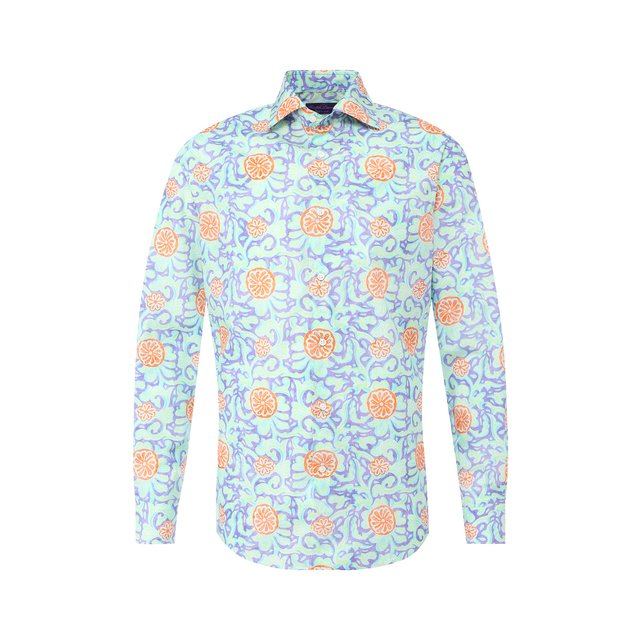 фото Хлопковая рубашка ralph lauren