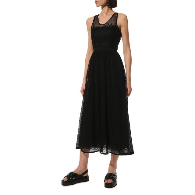 фото Хлопковое платье prada