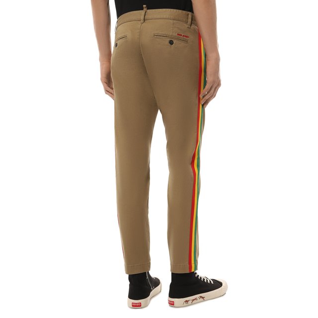 фото Хлопковые брюки dsquared2