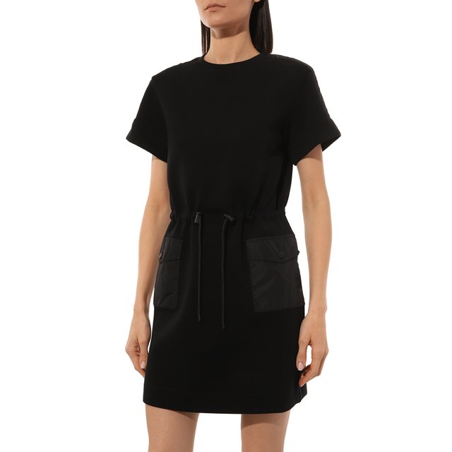 фото Хлопковое платье emporio armani