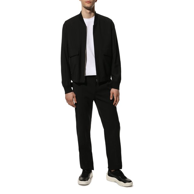 фото Кожаные кроссовки gumboy valentino