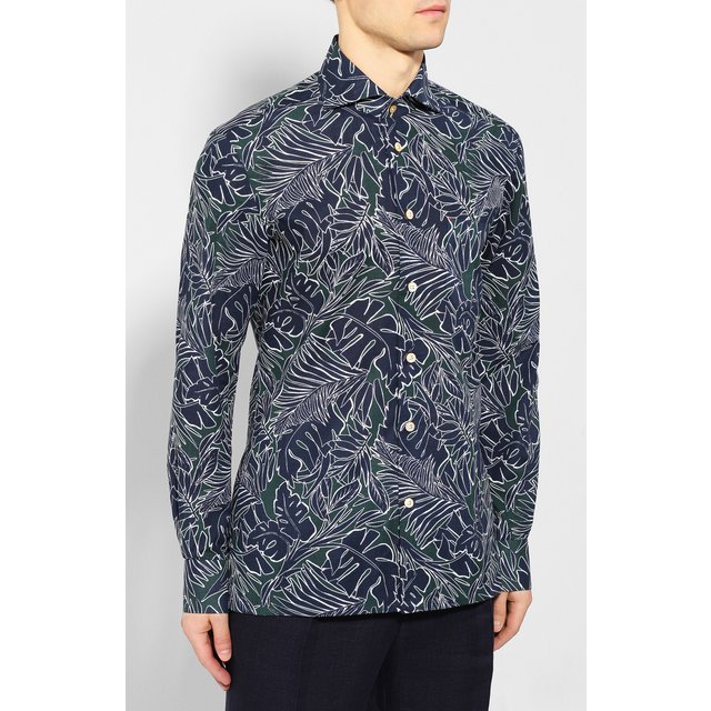 фото Хлопковая рубашка kiton