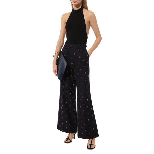 фото Брюки из хлопка и шерсти gucci