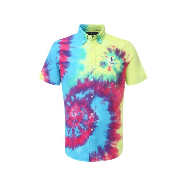 фото Хлопковая рубашка polo ralph lauren