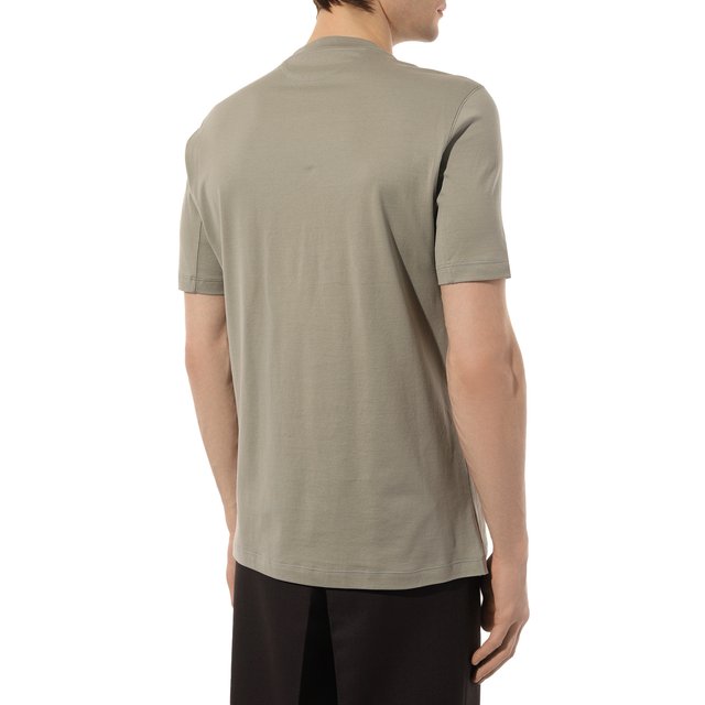 фото Хлопковая футболка brunello cucinelli