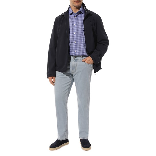 фото Хлопковая рубашка kiton