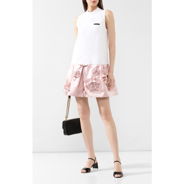 фото Кожаные босоножки prada