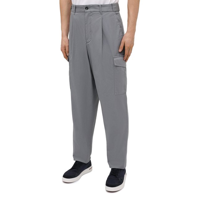 фото Хлопковые брюки-карго giorgio armani