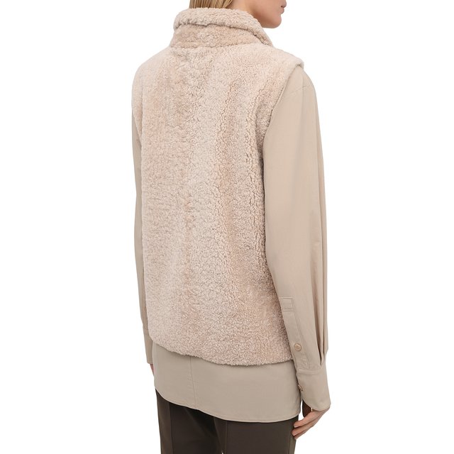 фото Жилет из овчины simonetta ravizza