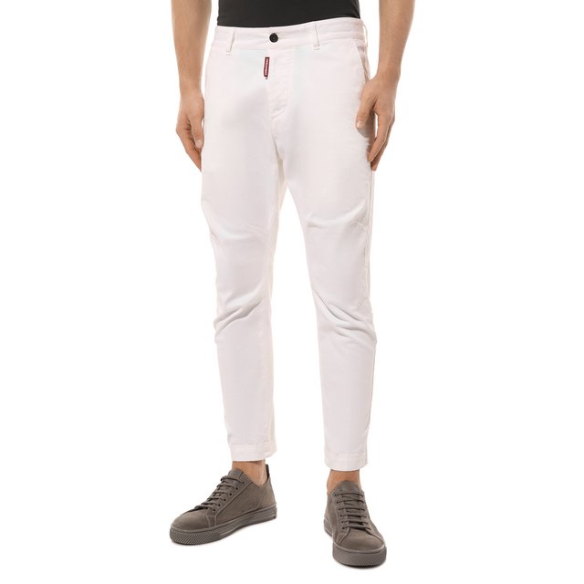 фото Хлопковые брюки dsquared2