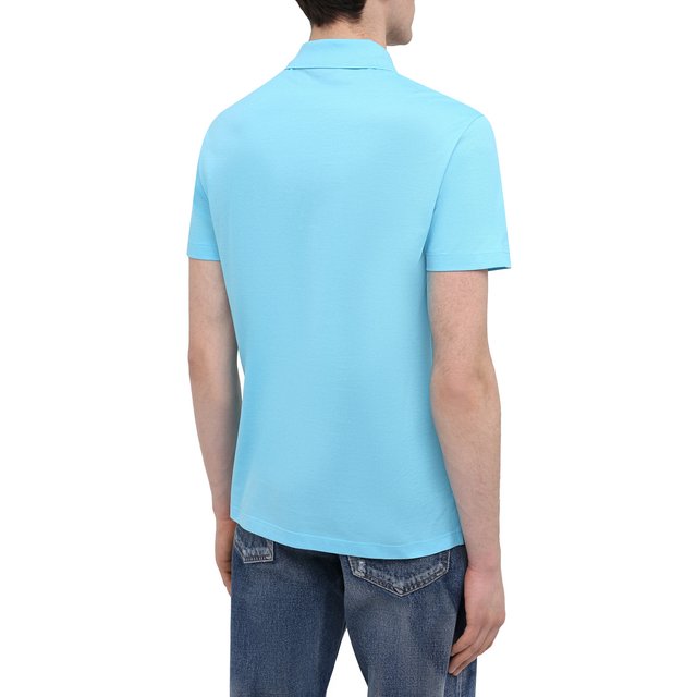 фото Хлопковое поло versace