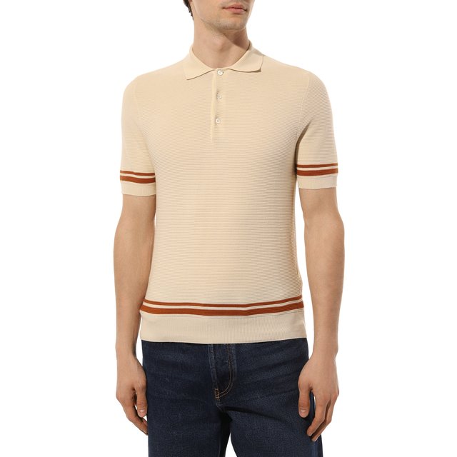 фото Хлопковое поло canali