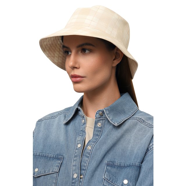 фото Панама изо льна и вискозы headoniste