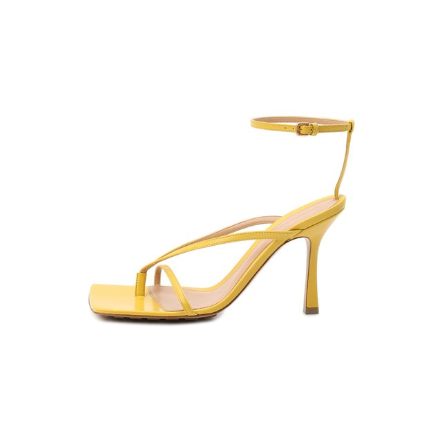 фото Кожаные босоножки stretch bottega veneta