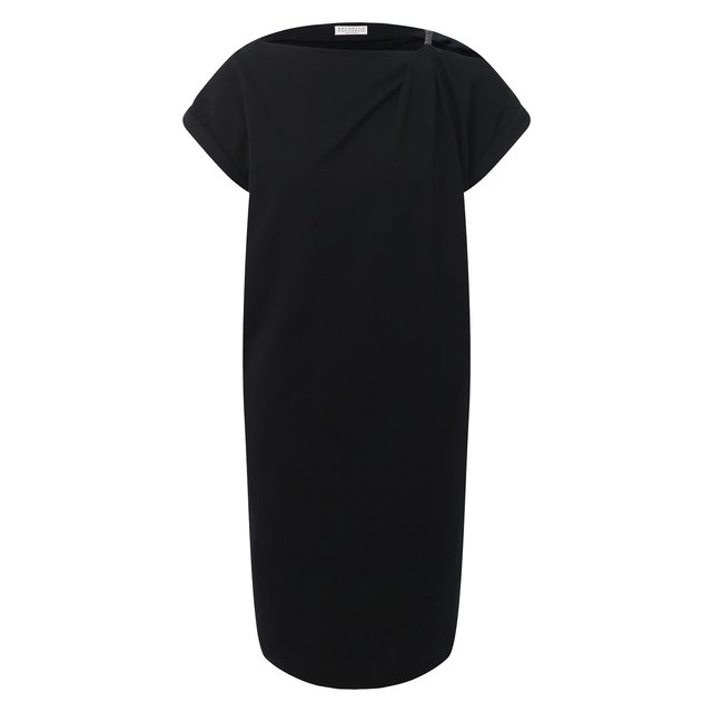 фото Хлопковое платье brunello cucinelli