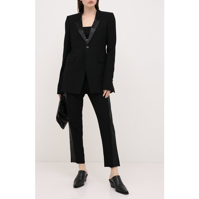 фото Брюки из шерсти и вискозы rick owens