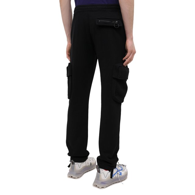 фото Хлопковые брюки-карго off-white