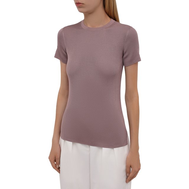 фото Шелковая футболка ralph lauren