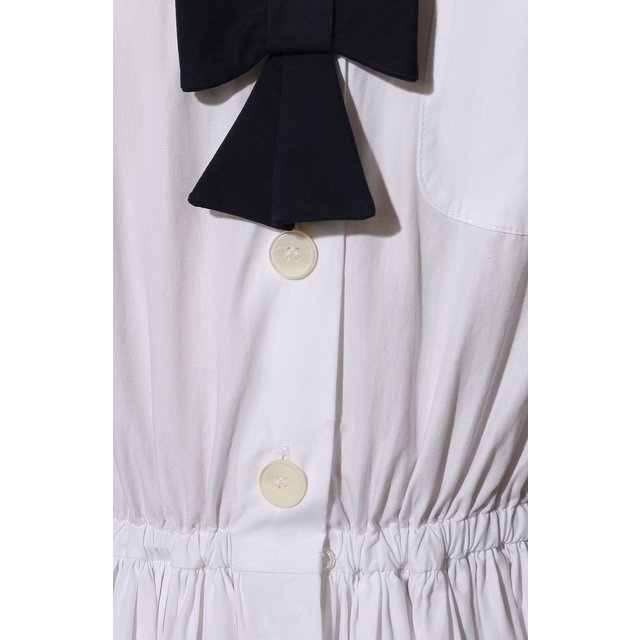 фото Хлопковое платье miu miu