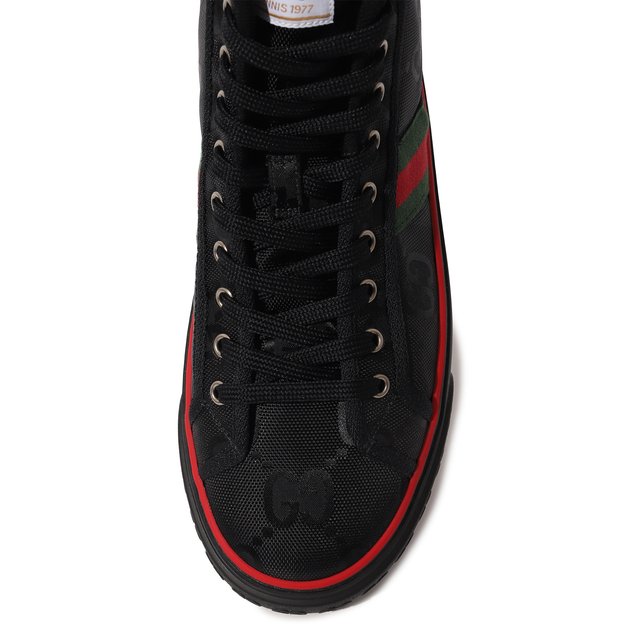фото Текстильные кеды gucci tennis 1977 gucci
