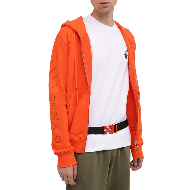 фото Текстильная поясная сумка off-white