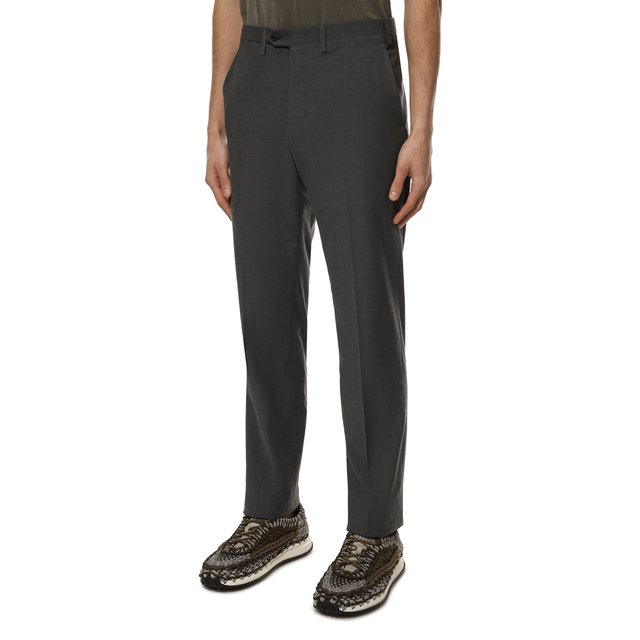 фото Брюки из хлопка и шерсти kiton