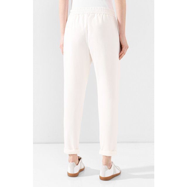 фото Хлопковые брюки brunello cucinelli