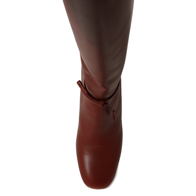 фото Кожаные сапоги mariel loro piana