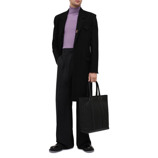 фото Кожаная сумка-тоут bottega veneta