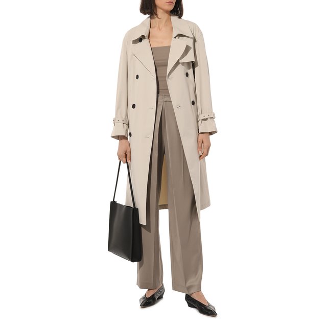 фото Шерстяные брюки low classic