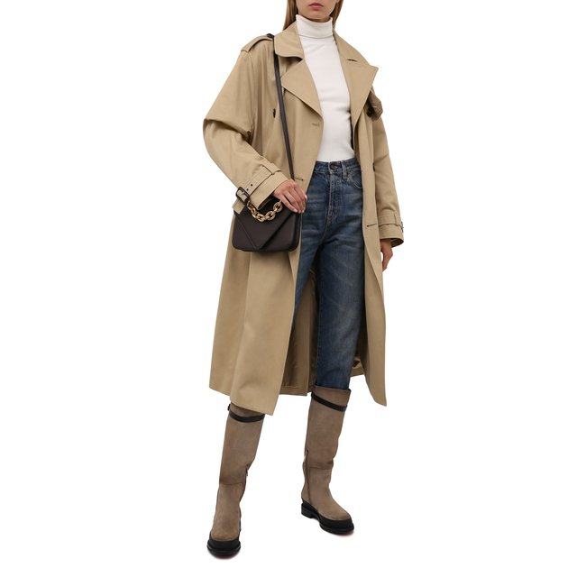 фото Замшевые сапоги santoni