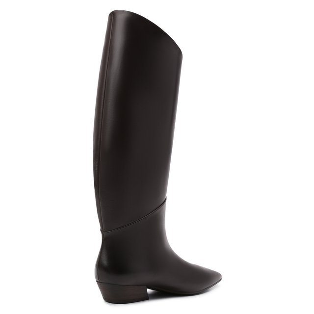 фото Кожаные сапоги puntello marsell