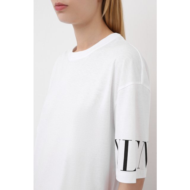 фото Хлопковое платье valentino