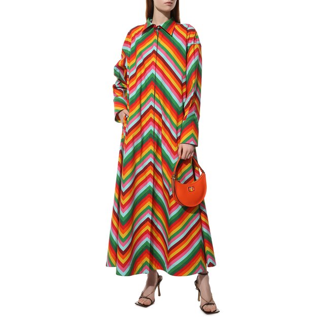 фото Хлопковое платье valentino