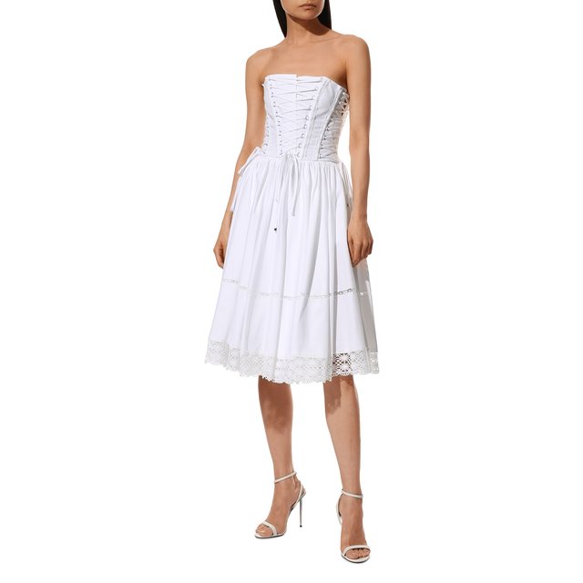 фото Хлопковое платье dolce & gabbana