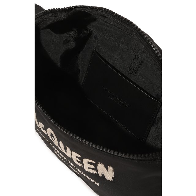 фото Текстильная поясная сумка alexander mcqueen