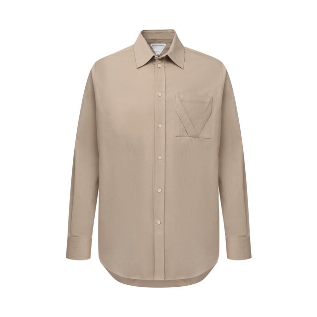 фото Хлопковая рубашка bottega veneta