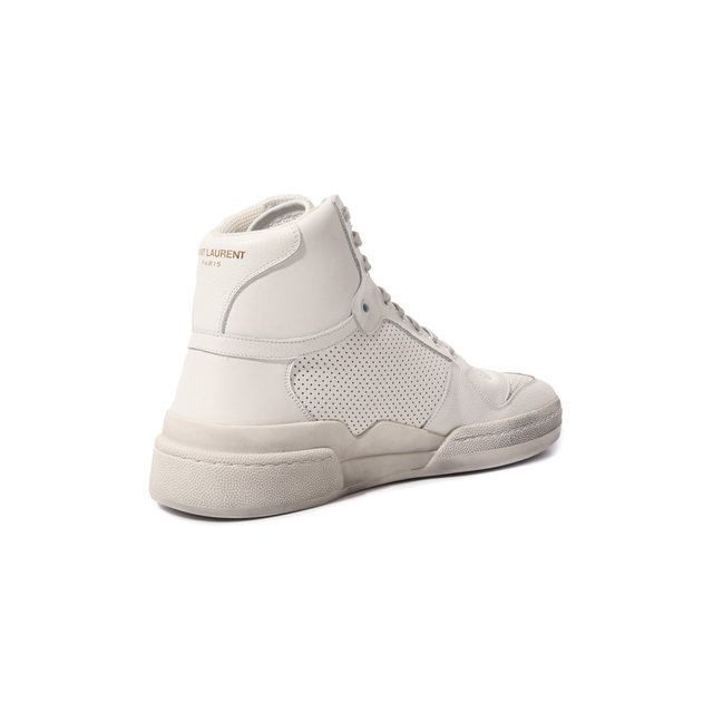 фото Кожаные кеды sl24 saint laurent
