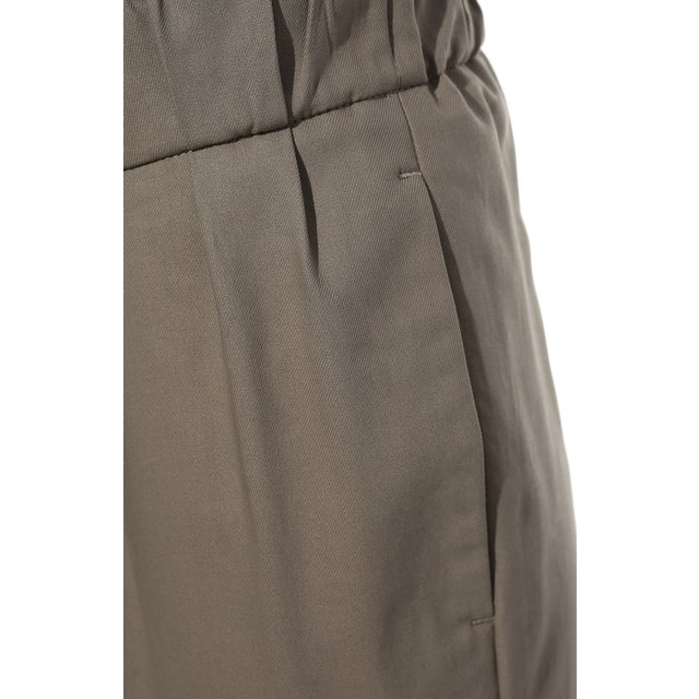 фото Хлопковые брюки brunello cucinelli