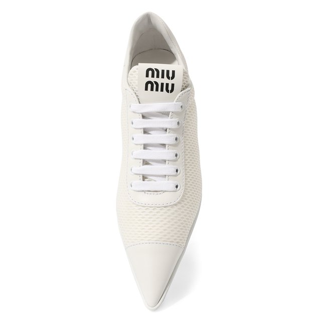 фото Комбинированные туфли miu miu