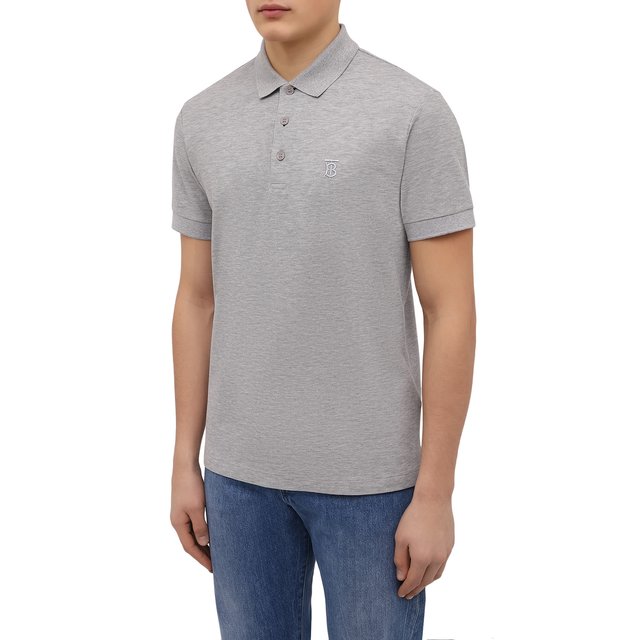 фото Хлопковое поло burberry