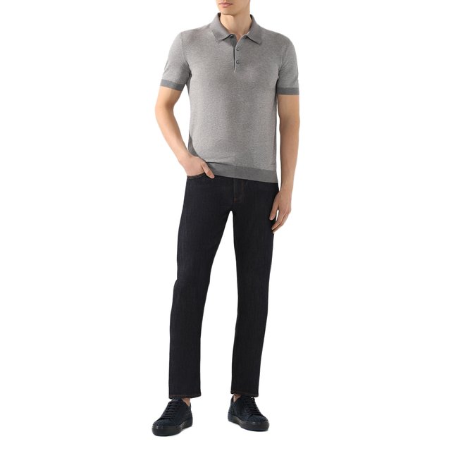 фото Хлопковое поло brioni