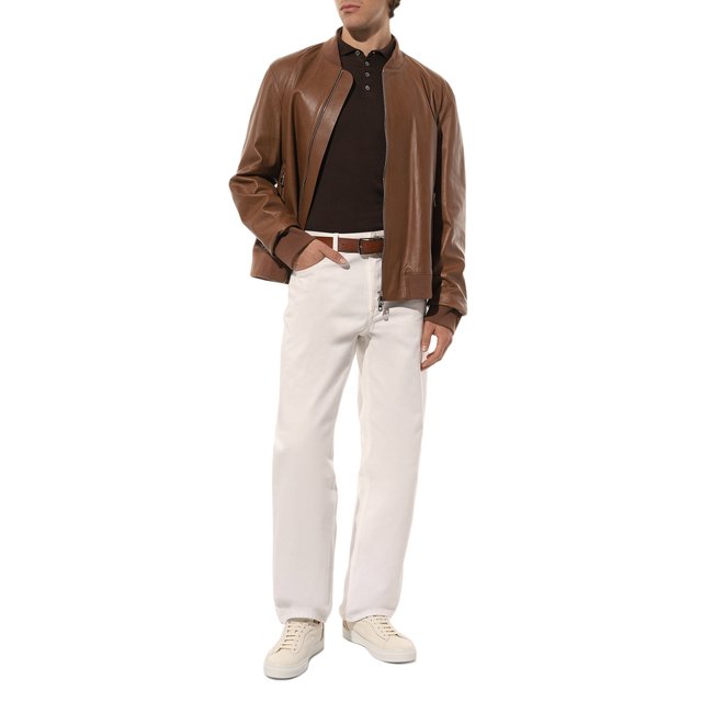 фото Хлопковое поло daniele fiesoli