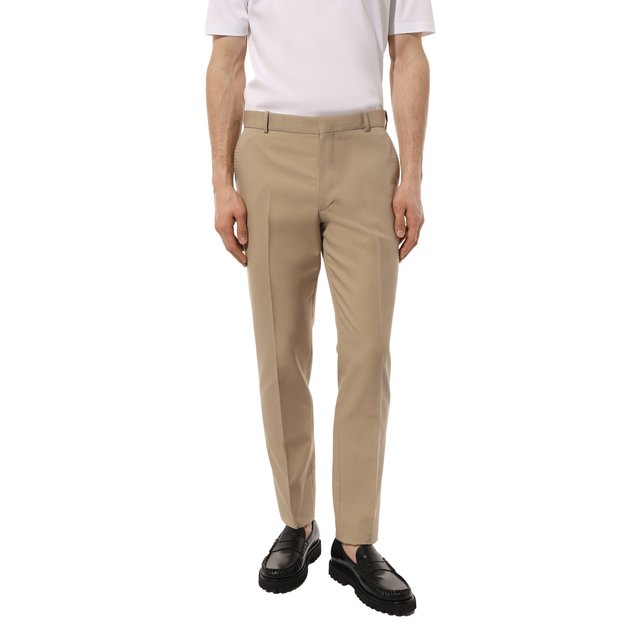 фото Хлопковые брюки alexander mcqueen