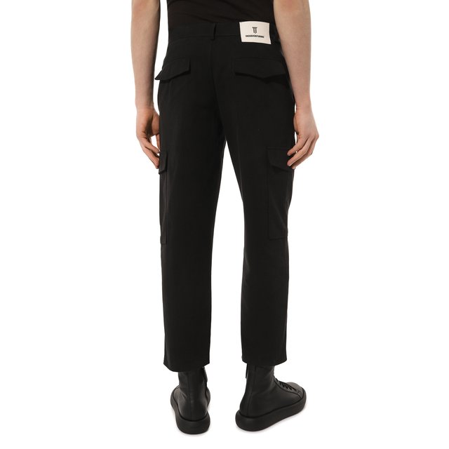 фото Хлопковые брюки-карго diego venturino