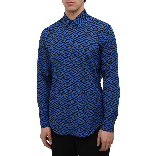 фото Хлопковая рубашка versace